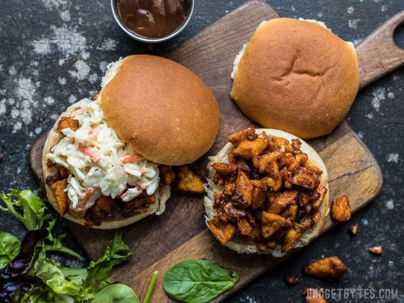 BBQ Tofu Sliders