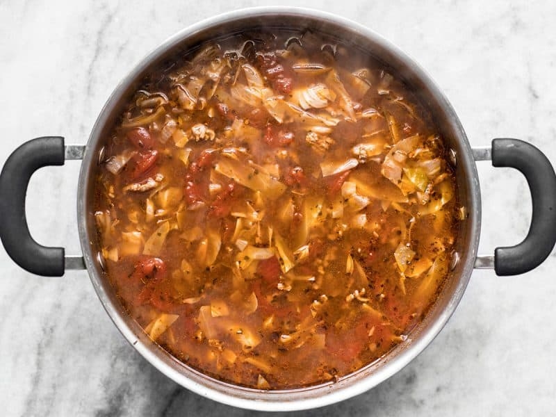 Beef and Cabbage Soup