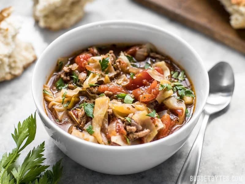 Beef and Cabbage Soup