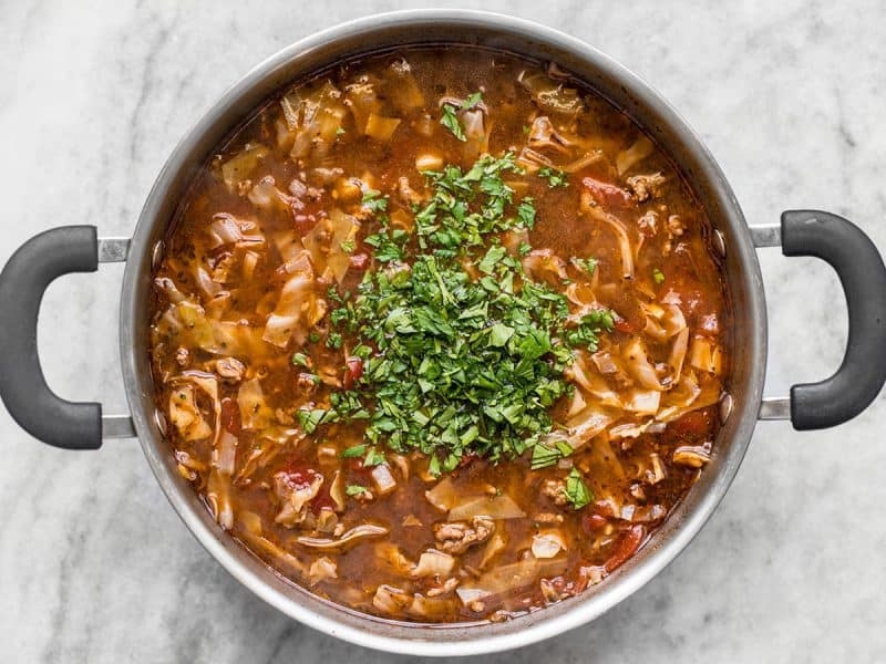 Beef and Cabbage Soup