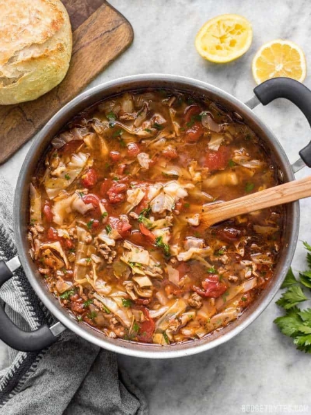 Beef and Cabbage Soup