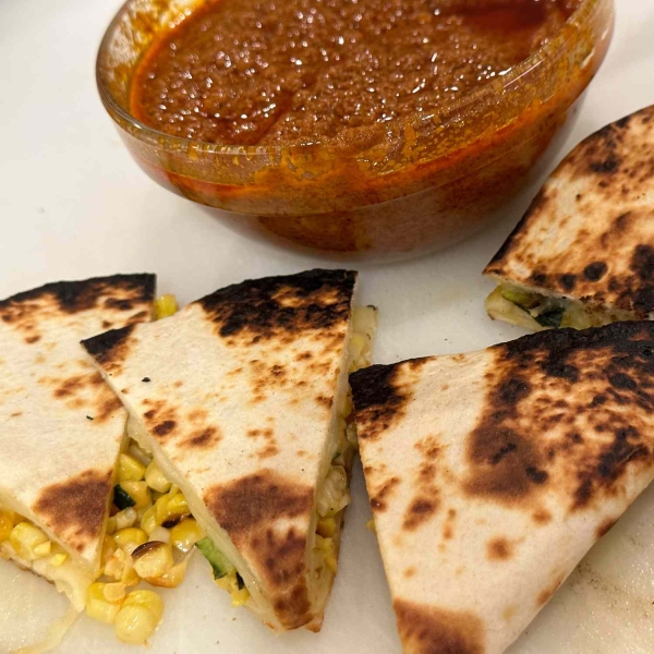 These Vegetarian Quesadillas Are Cooked Entirely on the Grill