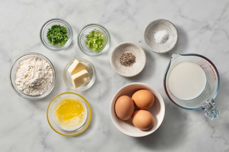 Savory Dutch Baby With Boursin and Peas