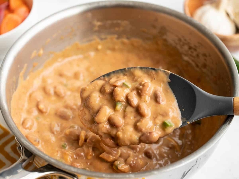 Cheesy Pinto Beans