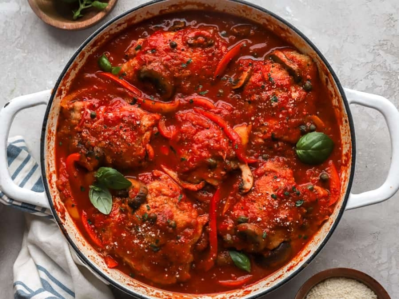 Chicken Cacciatore