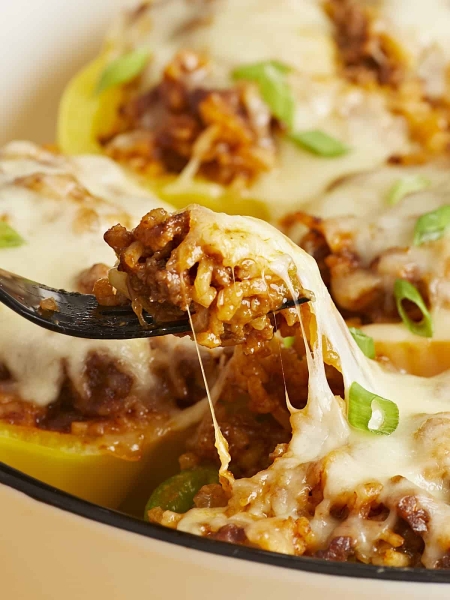 Chorizo Stuffed Bell Peppers