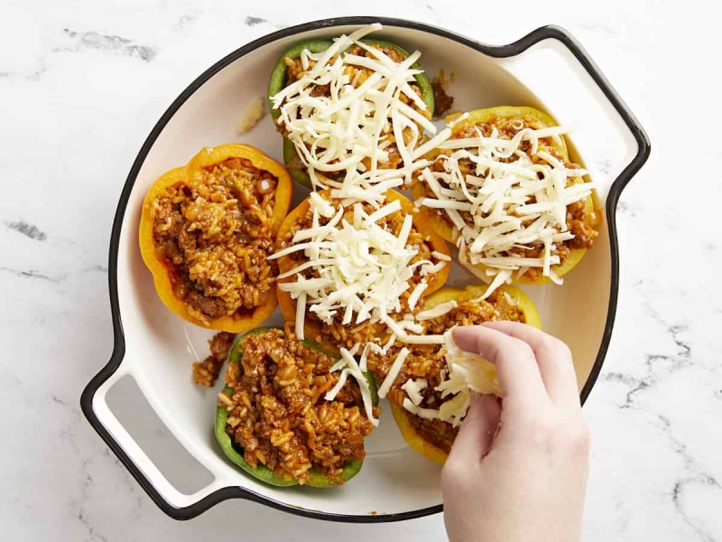 Chorizo Stuffed Bell Peppers