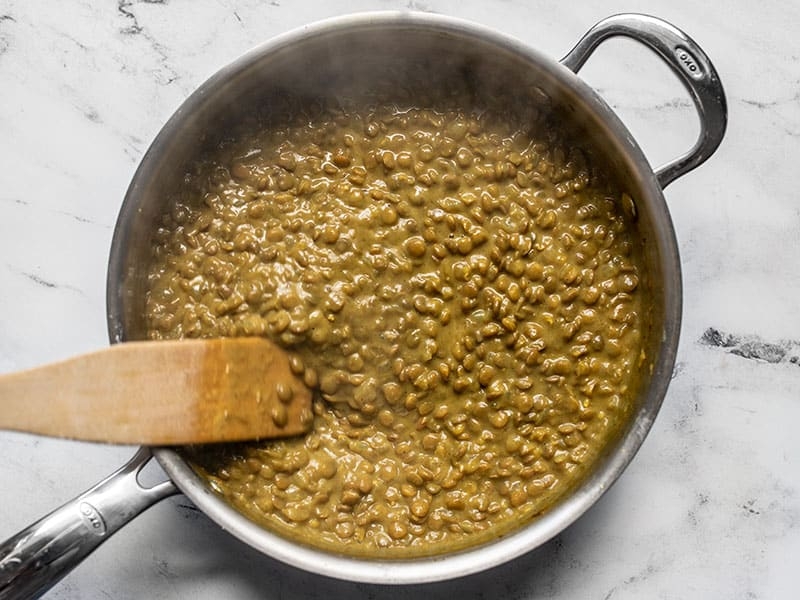 Creamy Coconut Curry Lentils with Spinach