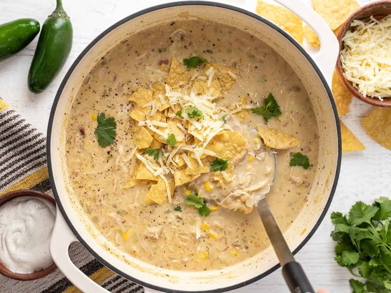 Creamy White Chicken Chili