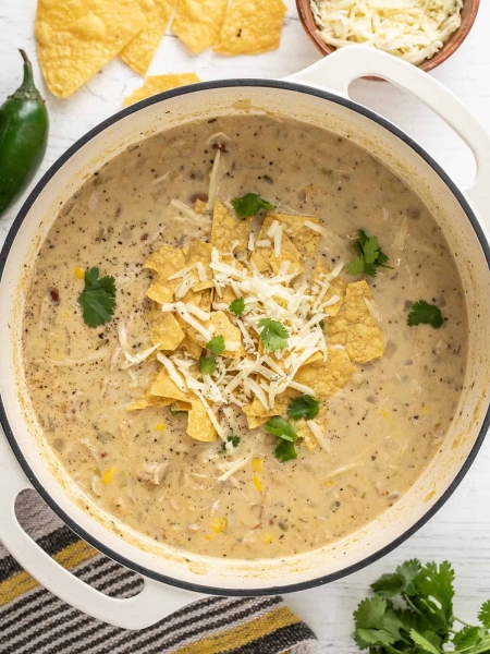 Creamy White Chicken Chili