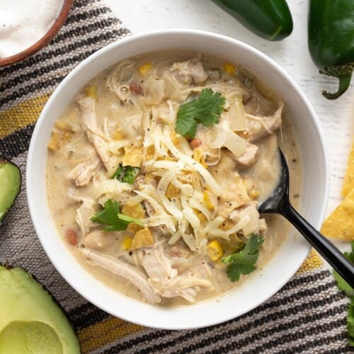 Creamy White Chicken Chili