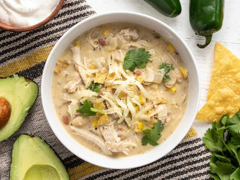 Creamy White Chicken Chili