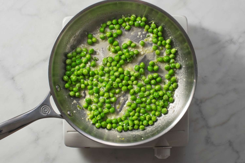 Savory Dutch Baby With Boursin and Peas