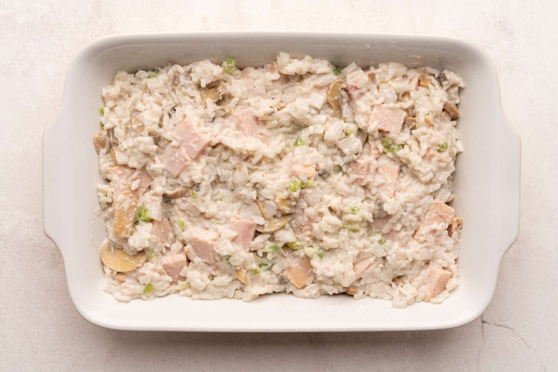 Easy Turkey and Rice Casserole