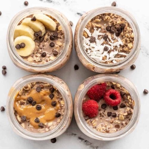 Double Chocolate Overnight Oats