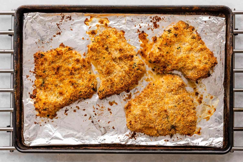 Panko-Crusted Baked Haddock