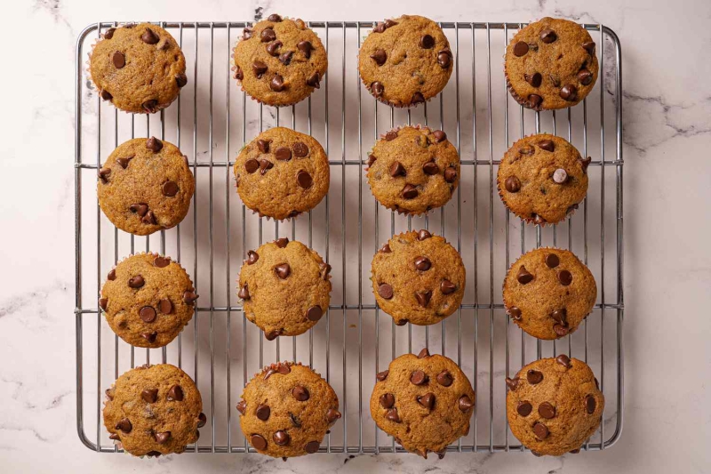 Pumpkin Chocolate Chip Muffins