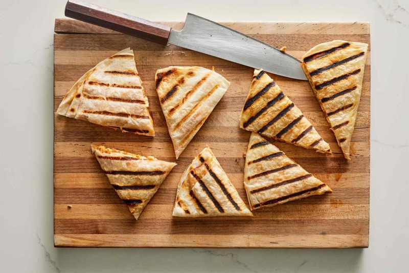 Honey-Chipotle Chicken Quesadillas