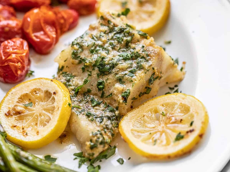 Easy Garlic Butter Baked Cod