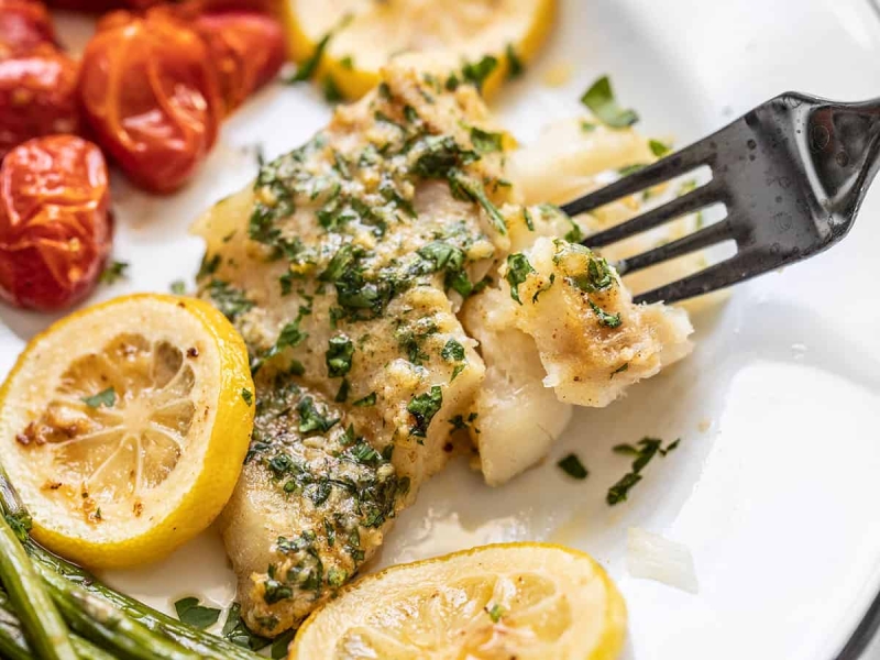 Easy Garlic Butter Baked Cod