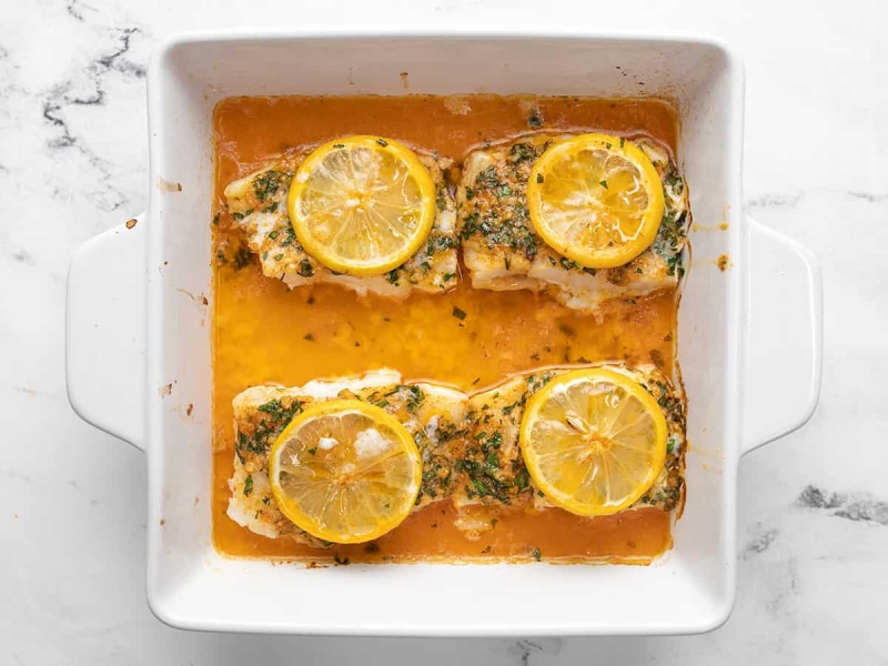 Easy Garlic Butter Baked Cod