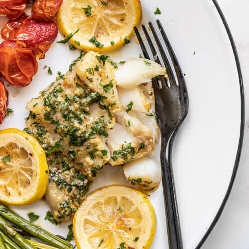 Easy Garlic Butter Baked Cod