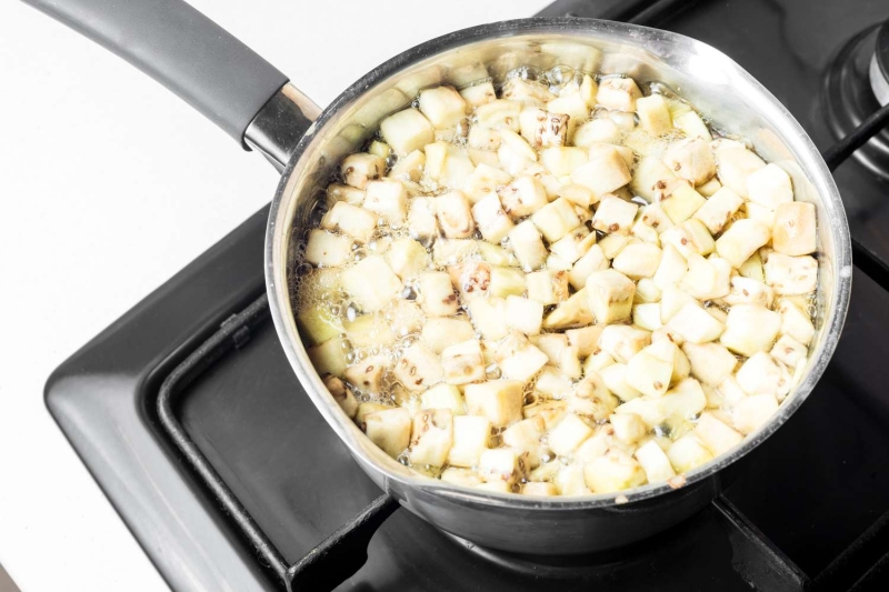 Baked Eggplant Casserole With Cheese