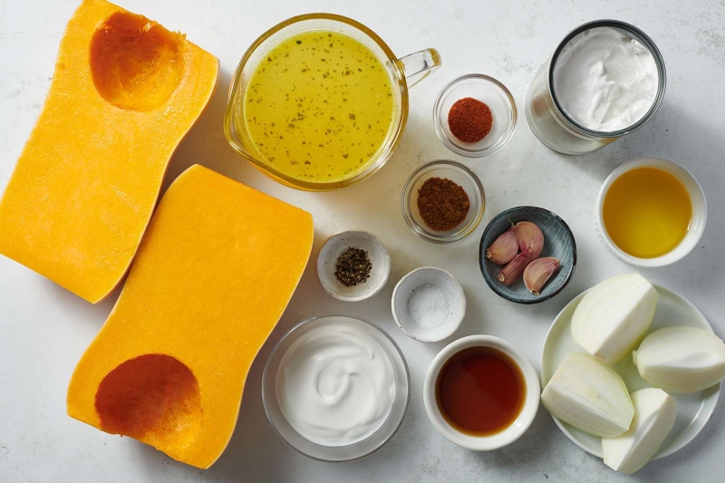 Butternut Squash Soup with Coconut Milk