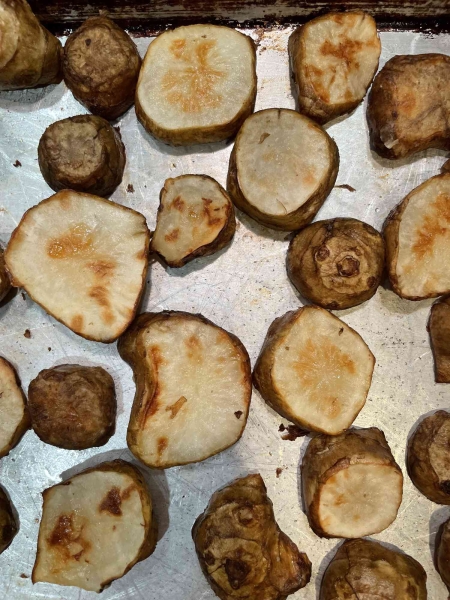 Oven Roasted Sunchokes (Jerusalem Artichokes) Recipe