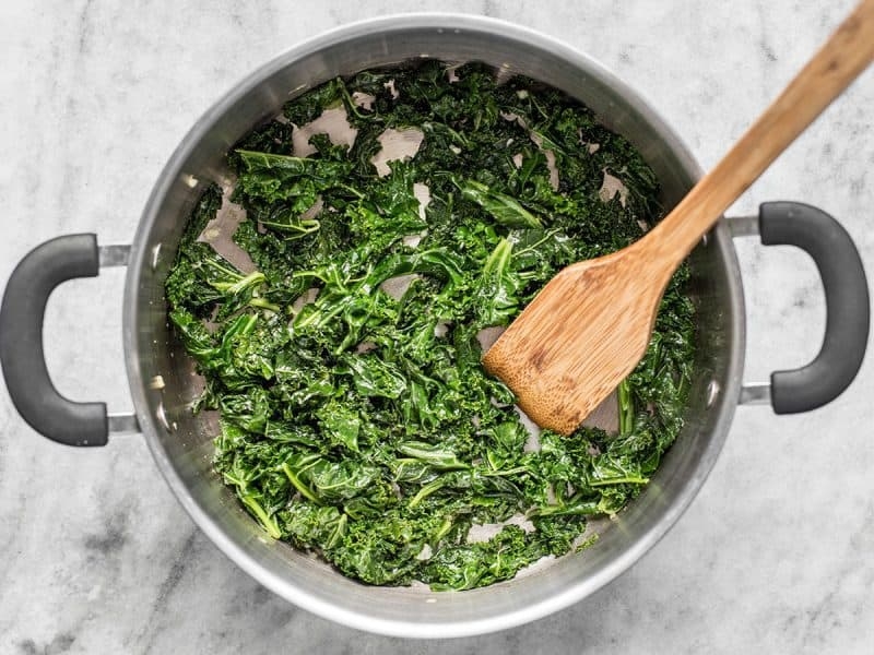 Garlicky Kale and Ricotta Pizza