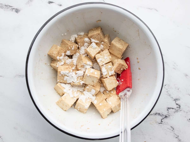 Honey Sriracha Tofu