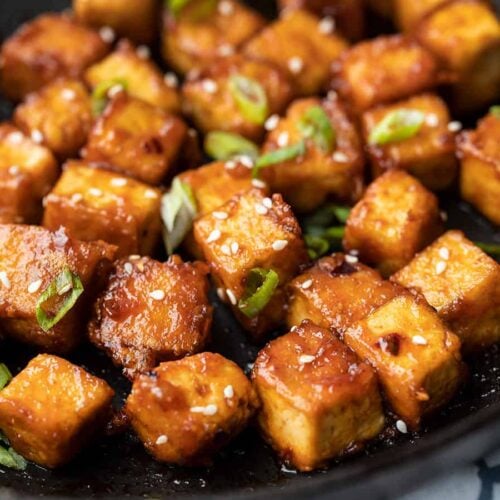 Honey Sriracha Tofu