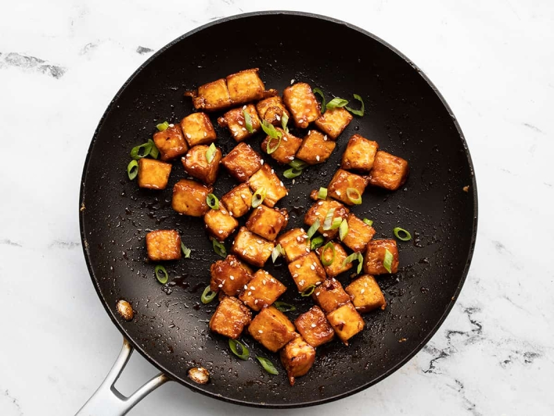 Honey Sriracha Tofu