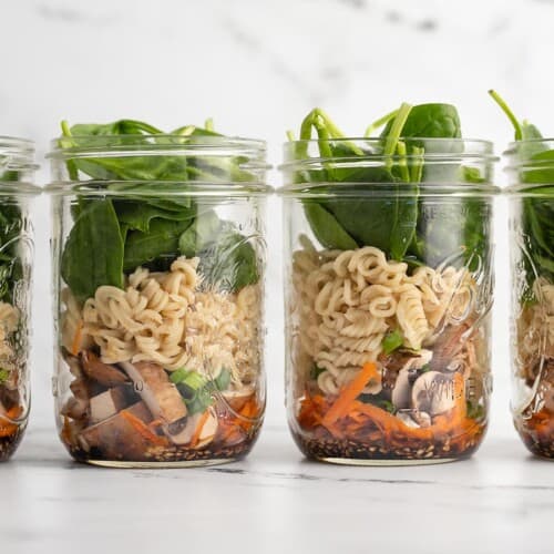 Meal Prep Noodle Soup Jars