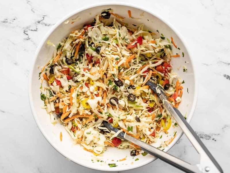 Mediterranean Coleslaw