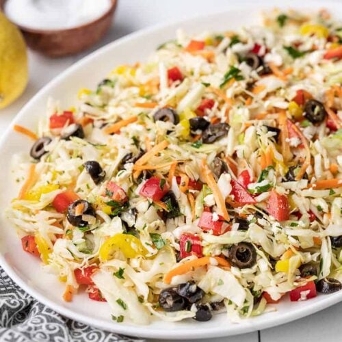 Mediterranean Coleslaw