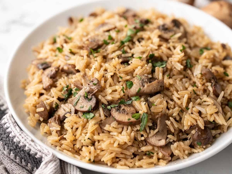 Mushroom Rice