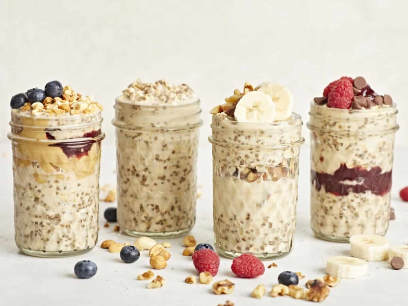 Overnight Oats (Base Recipe plus Variations)