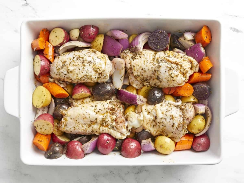 Roasted Chicken and Vegetables