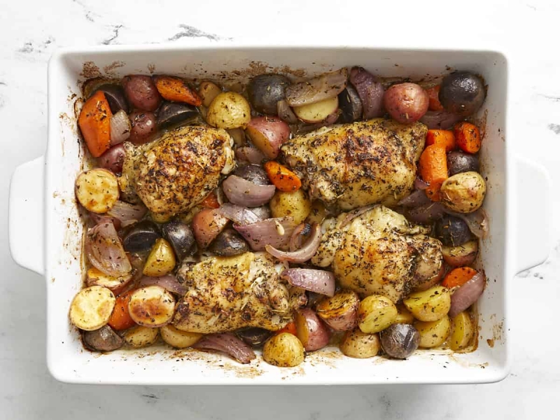 Roasted Chicken and Vegetables