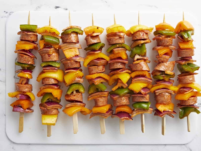 Sausage Kebabs