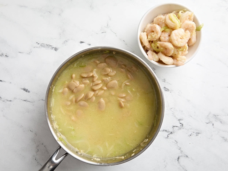 Shrimp and White Bean Stew