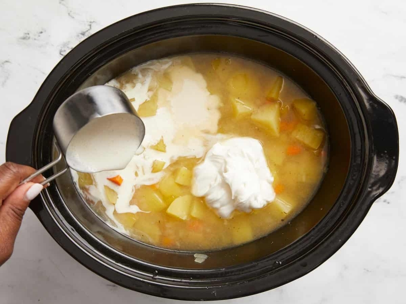 Slow Cooker Potato Soup