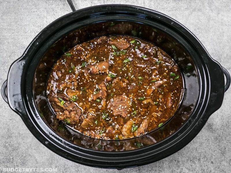 Slow Cooker Sesame Beef