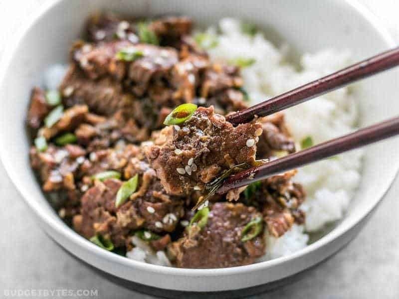 Slow Cooker Sesame Beef