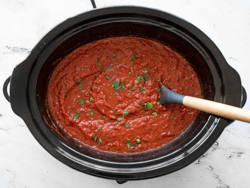 Slow Cooker Spaghetti Sauce