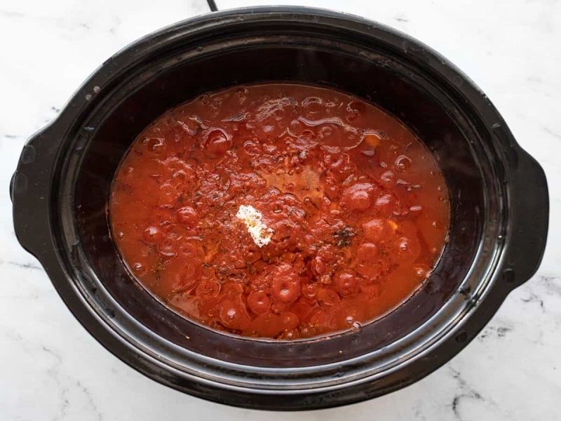 Slow Cooker Spaghetti Sauce