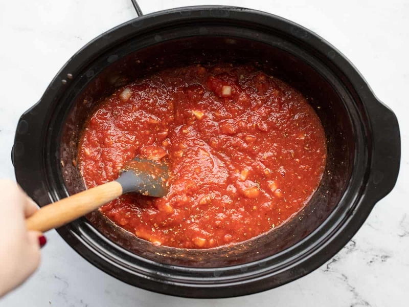 Slow Cooker Spaghetti Sauce