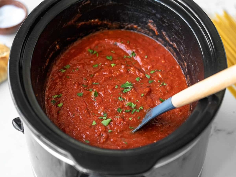 Slow Cooker Spaghetti Sauce