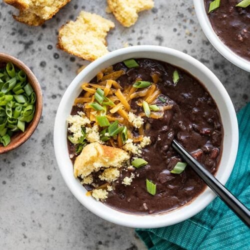 Smoky Black Bean Soup